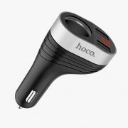 Автомобильное зарядное устройство HOCO Z29 2USB (черное) — 2