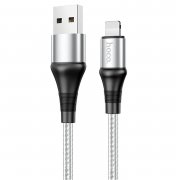 Кабель Hoco X50 Excellent для Apple (USB - lightning) (серый) — 1