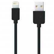 Кабель Remax RC-06i Light для Apple (USB - lightning) (черный)