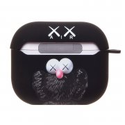 Чехол Luxo Creative для Apple AirPods (3-го поколения) (88) (черный) (231007) — 3