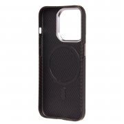 Чехол-накладка - SM028 SafeMag Carbon для Apple iPhone 15 Pro (234708) (черная) — 2