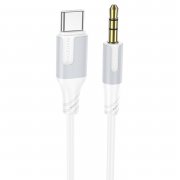 Кабель Borofone BL19 (Type C - 3.5mm) 100см (белый)