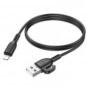 Кабель Borofone BX91 (USB - lightning) 100см (черный) — 1