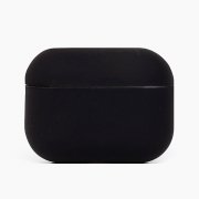 Чехол Soft touch для кейса Apple AirPods Pro (черный)