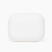 Чехол Soft touch для кейса Apple AirPods Pro (белый)