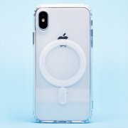 Чехол-накладка SafeMag для Apple iPhone X (прозрачная)