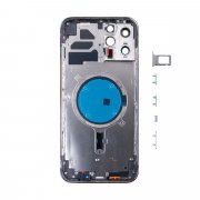 Корпус для Apple iPhone 12 Pro Max (серый) премиум
