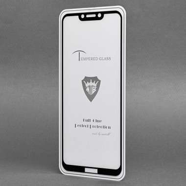 Защитное стекло для Huawei Honor Play (полное покрытие)(черное) &mdash; 2