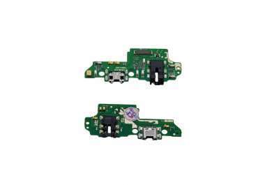 Шлейф для Huawei Honor 7X плата на разъем зарядки/разъем гарнитуры/микрофон &mdash; 1