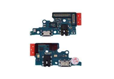 Шлейф для Samsung Galaxy A70 (A705F) плата на разъем зарядки/разъем гарнитуры/микрофон &mdash; 1