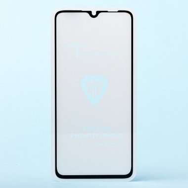 Защитное стекло для Xiaomi Mi 9 Lite (полное покрытие)(черное) — 1