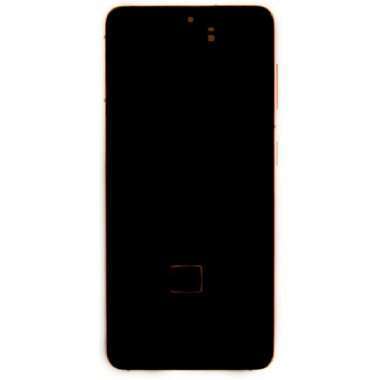 Дисплейный модуль с тачскрином для Samsung Galaxy S21 (G991B) (розовый) — 1