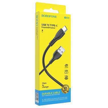 Кабель Borofone BX51 (USB - Type-C) черный &mdash; 2