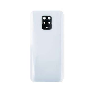 Задняя крышка для Xiaomi Redmi Note 9S (белая) Премиум — 1
