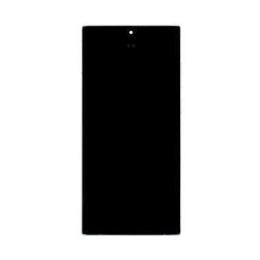 Дисплейный модуль с тачскрином для Samsung Galaxy S22 Ultra (S908B) (белый) &mdash; 1
