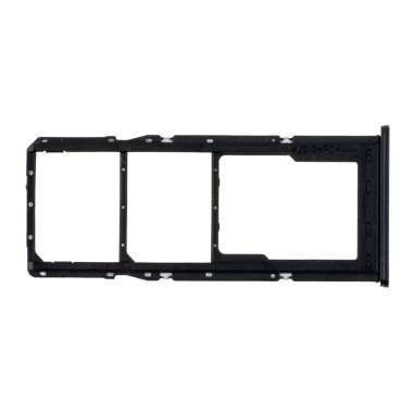 Контейнер SIM для Samsung Galaxy A12 Nacho (A127F) (черный) — 2