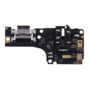 Шлейф для Xiaomi Redmi Note 10S плата на разъем зарядки/разъем гарнитуры/микрофон Премиум &mdash; 1