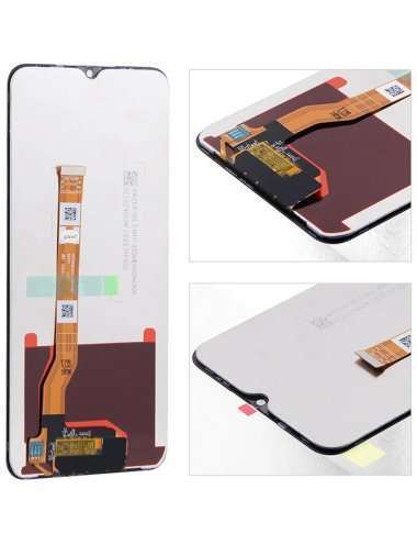 Дисплей с тачскрином для Oppo A17 (черный) (AA) — 1