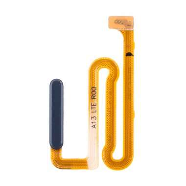 Шлейф для Samsung Galaxy A13 (A135F) + сканер отпечатка пальца (черный) &mdash; 1