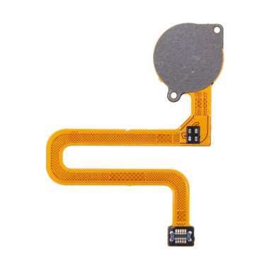 Шлейф для Xiaomi Redmi 10C + сканер отпечатка пальцев (черный) &mdash; 1