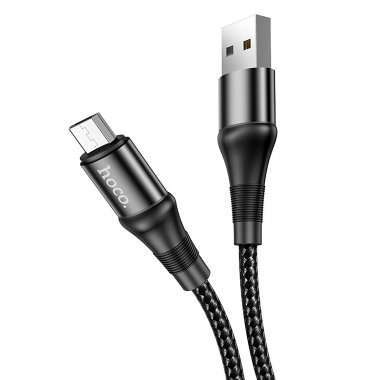 Кабель Hoco X50 Excellent (USB - micro USB) (черный) — 5