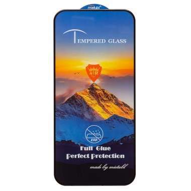 Защитное стекло Brera 2D для Apple iPhone 16 Pro (черное) &mdash; 1