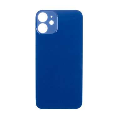 Задняя крышка для Apple iPhone 12 mini (синяя) Премиум — 2
