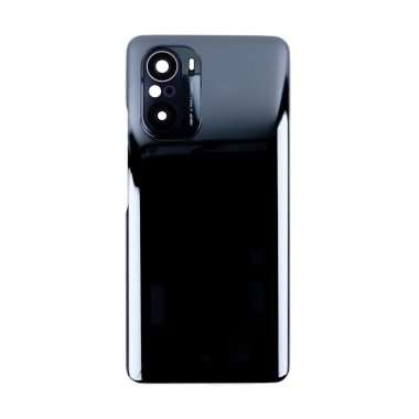 Задняя крышка для Xiaomi Poco F3 (черная) премиум — 2