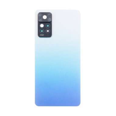 Задняя крышка для Xiaomi Redmi Note 11 Pro 5G (голубая) премиум — 2