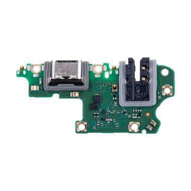 Шлейф для Huawei Honor X8 плата на разъем зарядки/разъем гарнитуры/микрофон Премиум &mdash; 1