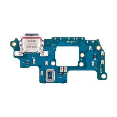 Шлейф для Samsung Galaxy S24 FE (S721B) плата на разъем зарядки/разъем SIM/микрофон премиум — 1