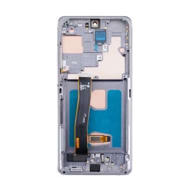 Дисплейный модуль с тачскрином для Samsung Galaxy S20 Ultra (G988B) (серый) (OLED) — 1