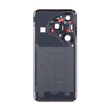 Задняя крышка для Huawei Pura 70 Pro (черная) премиум &mdash; 1