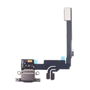 Шлейф для Apple iPhone 16 Pro на системный разъем/микрофон (черный) Премиум &mdash; 2