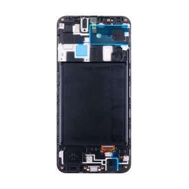 Дисплейный модуль с тачскрином для Samsung Galaxy A20 (A205F) (черный) &mdash; 1