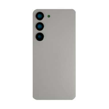 Задняя крышка для Samsung Galaxy S23 (S911B) (бежевая) — 2
