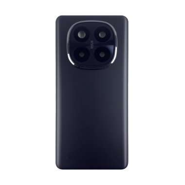 Задняя крышка для Xiaomi Redmi Note 14 Pro Plus 5G (черная) - Премиум &mdash; 2